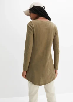 T-shirt manches longues 100% coton