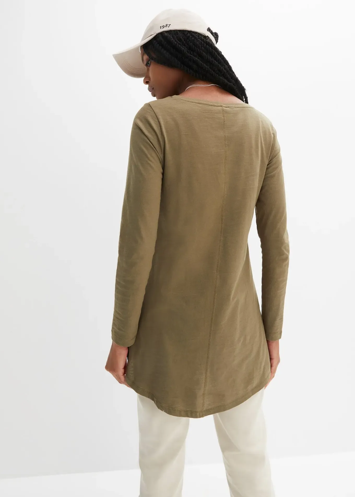 T-shirt manches longues 100% coton