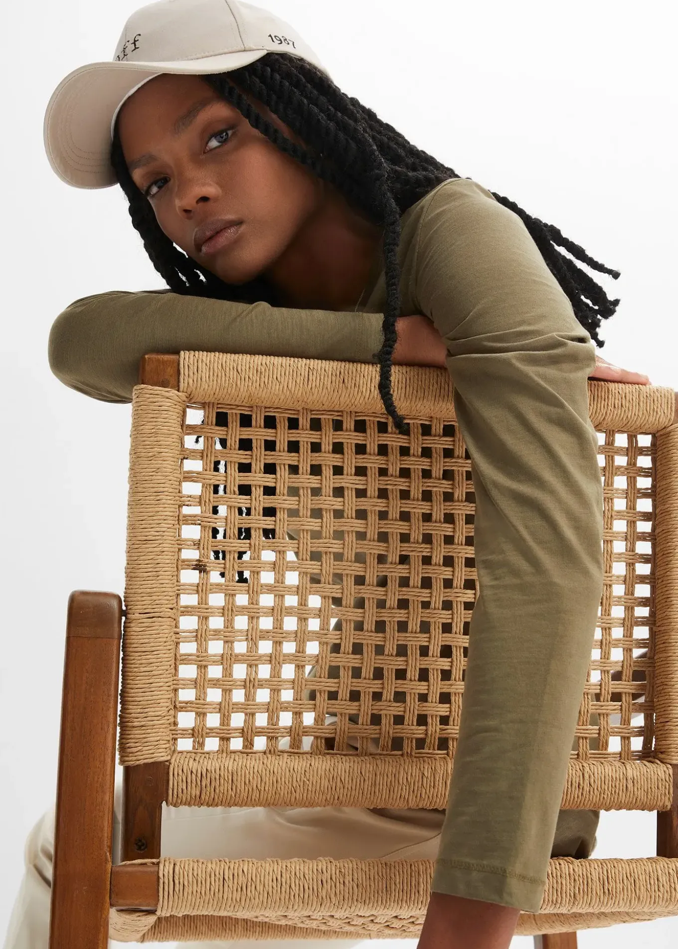 T-shirt manches longues 100% coton