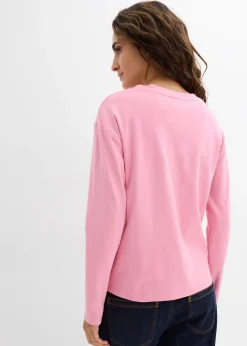 T-shirt manches longues 100% coton épais