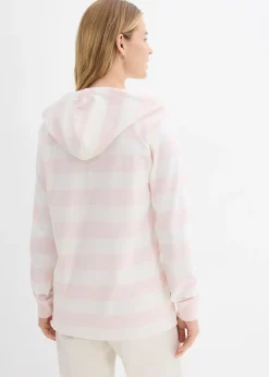 T-shirt manches longues à capuche 100% coton