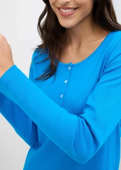 T-shirt manches longues à col rond