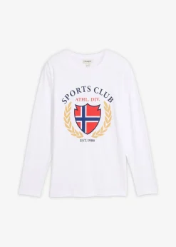 T-shirt manches longues 100% coton