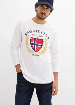 T-shirt manches longues 100% coton