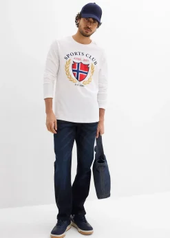 T-shirt manches longues 100% coton