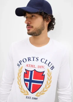 T-shirt manches longues 100% coton