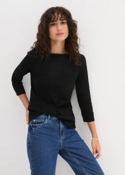 T-shirt manches longues 100% coton