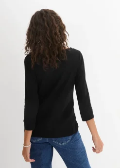 T-shirt manches longues 100% coton