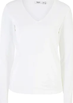 T-shirt manches longues 100% coton