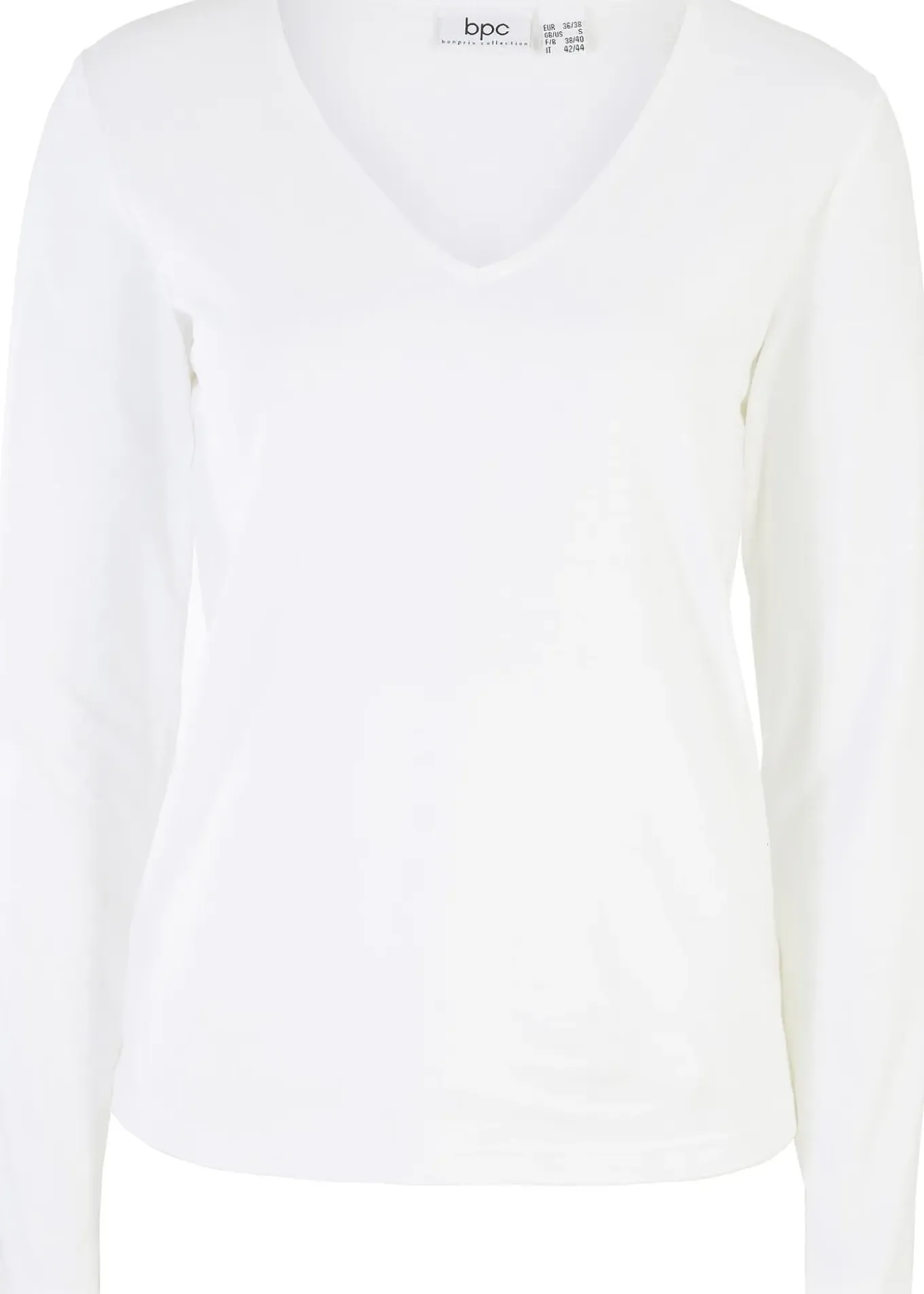 T-shirt manches longues 100% coton