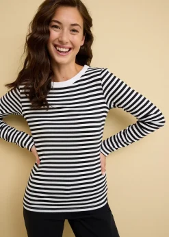 T-shirt manches longues 100% coton