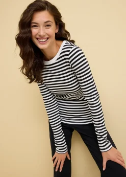 T-shirt manches longues 100% coton