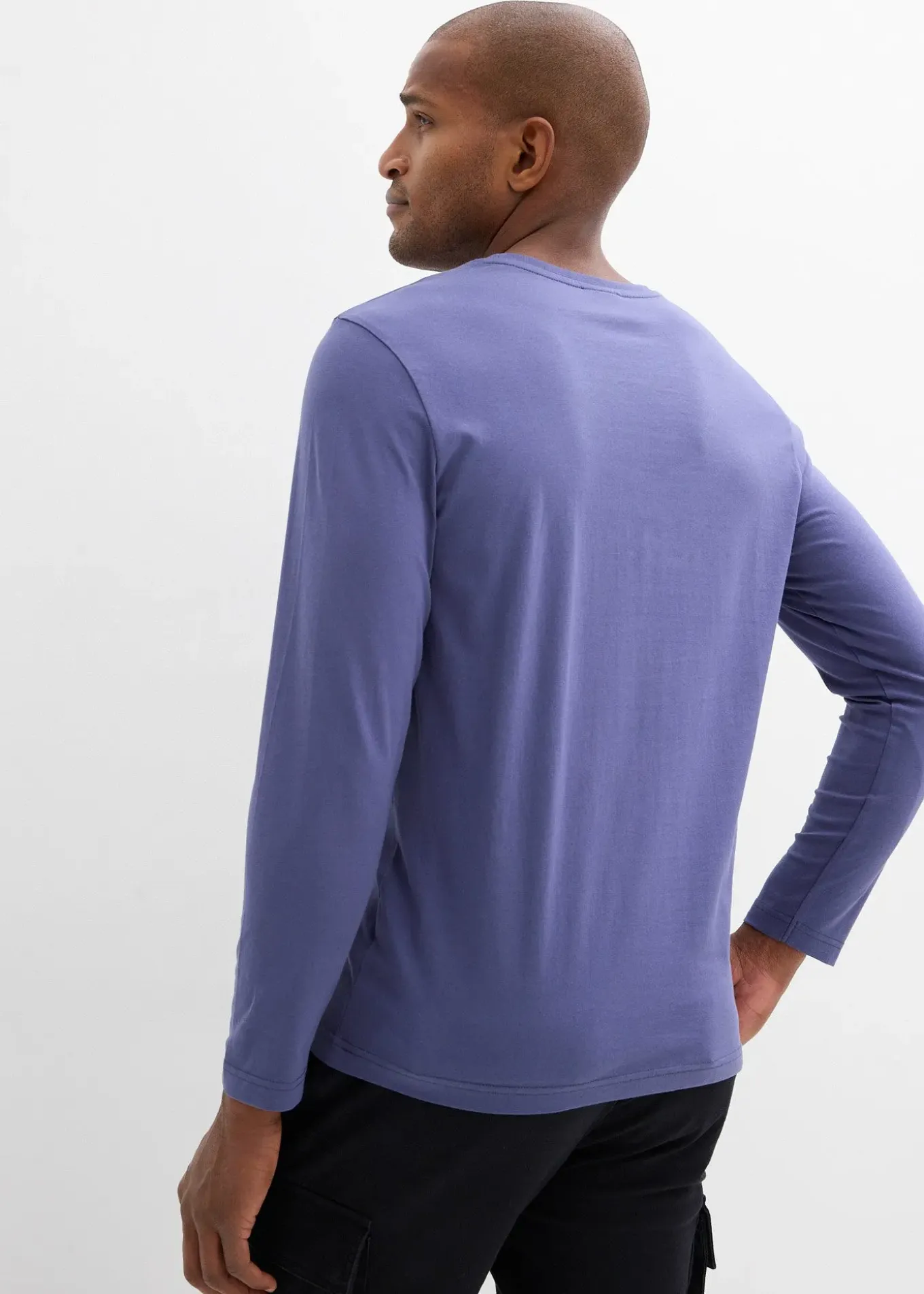 T-shirt manches longues 100% coton