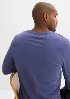 T-shirt manches longues 100% coton