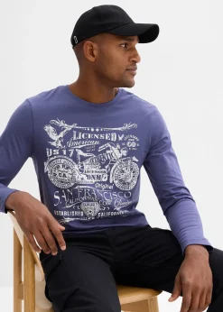 T-shirt manches longues 100% coton