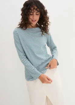 T-shirt manches longues 100% coton