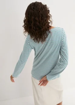 T-shirt manches longues 100% coton