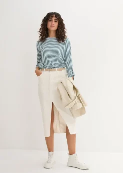 T-shirt manches longues 100% coton