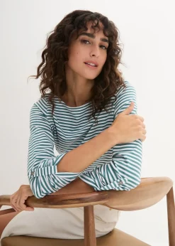 T-shirt manches longues 100% coton