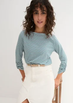 T-shirt manches longues 100% coton