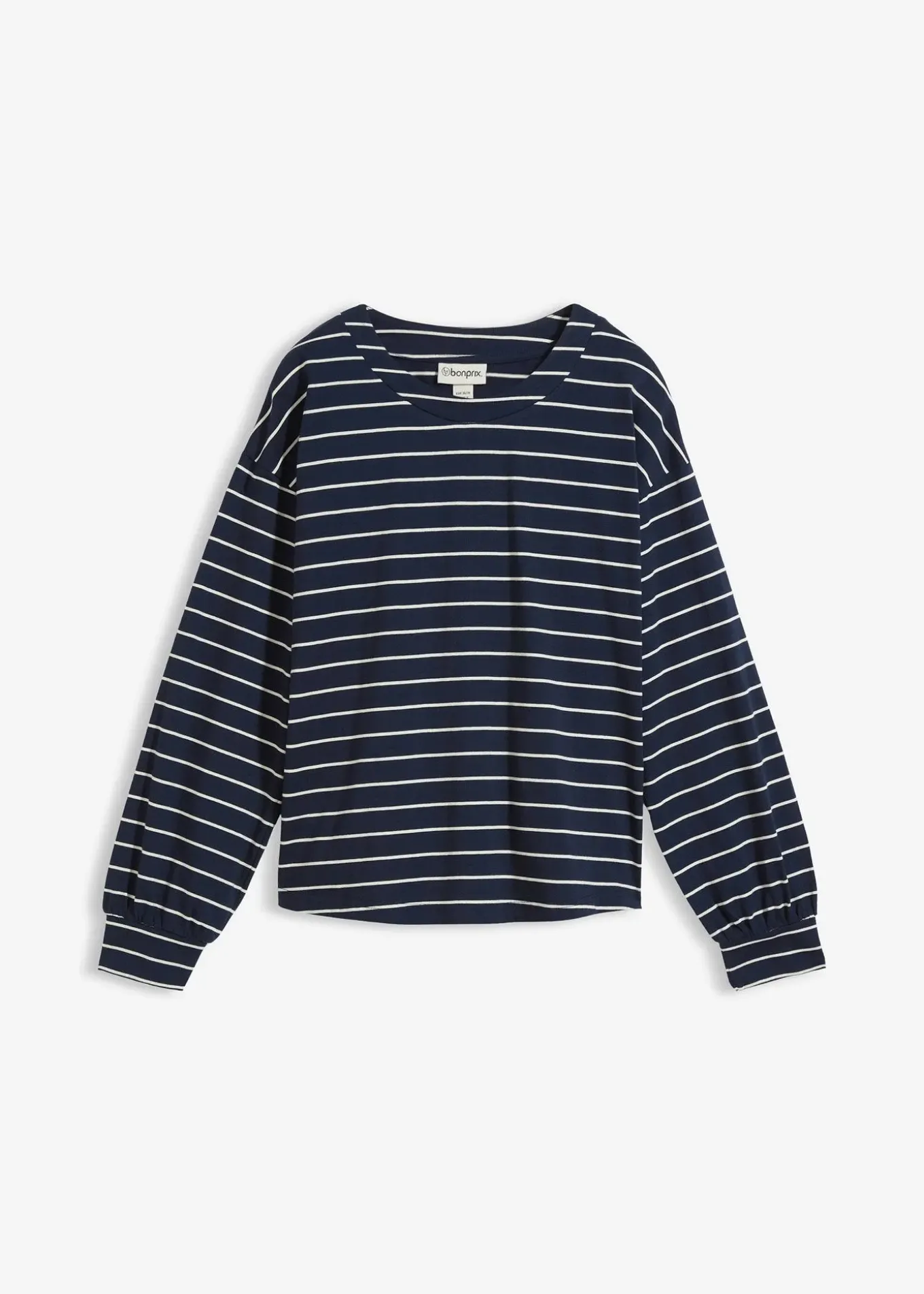 T-shirt manches longues 100% coton