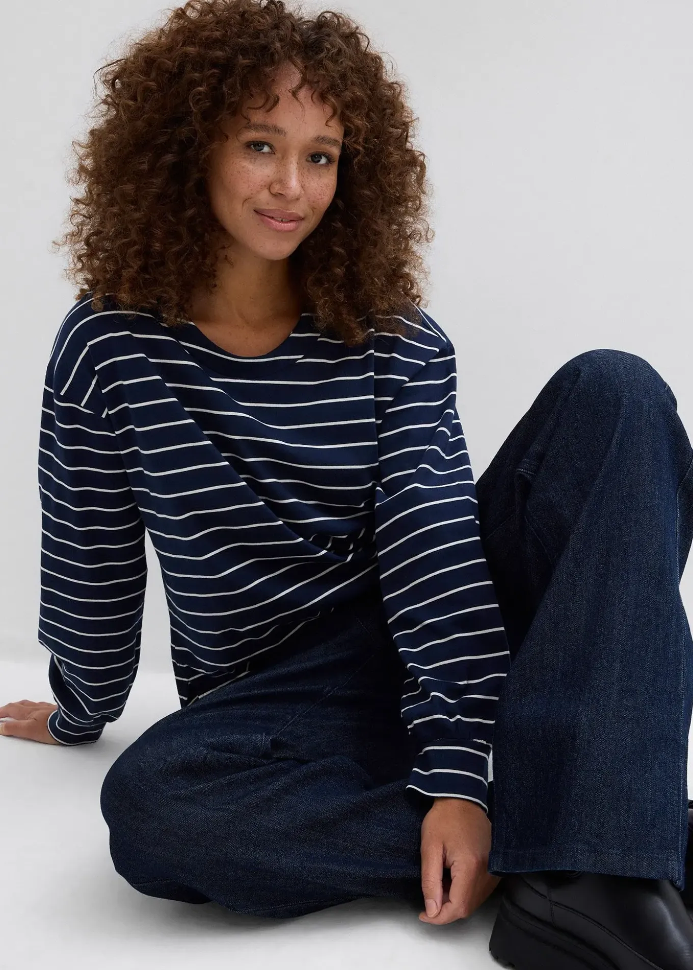 T-shirt manches longues 100% coton