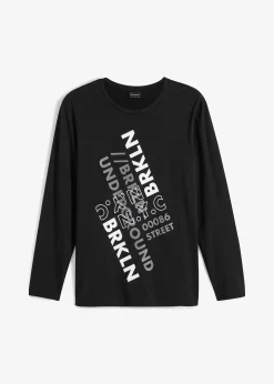 T-shirt manches longues 100% coton