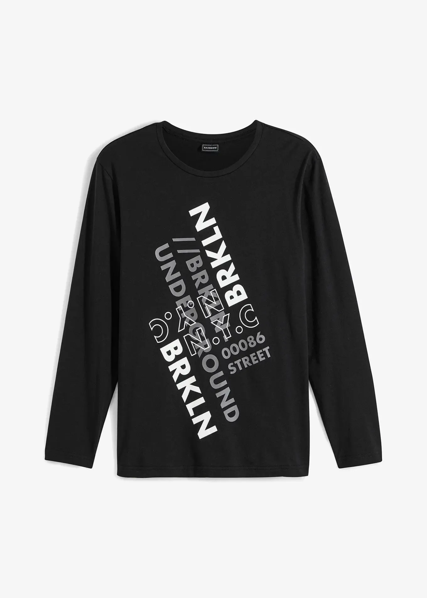 T-shirt manches longues 100% coton