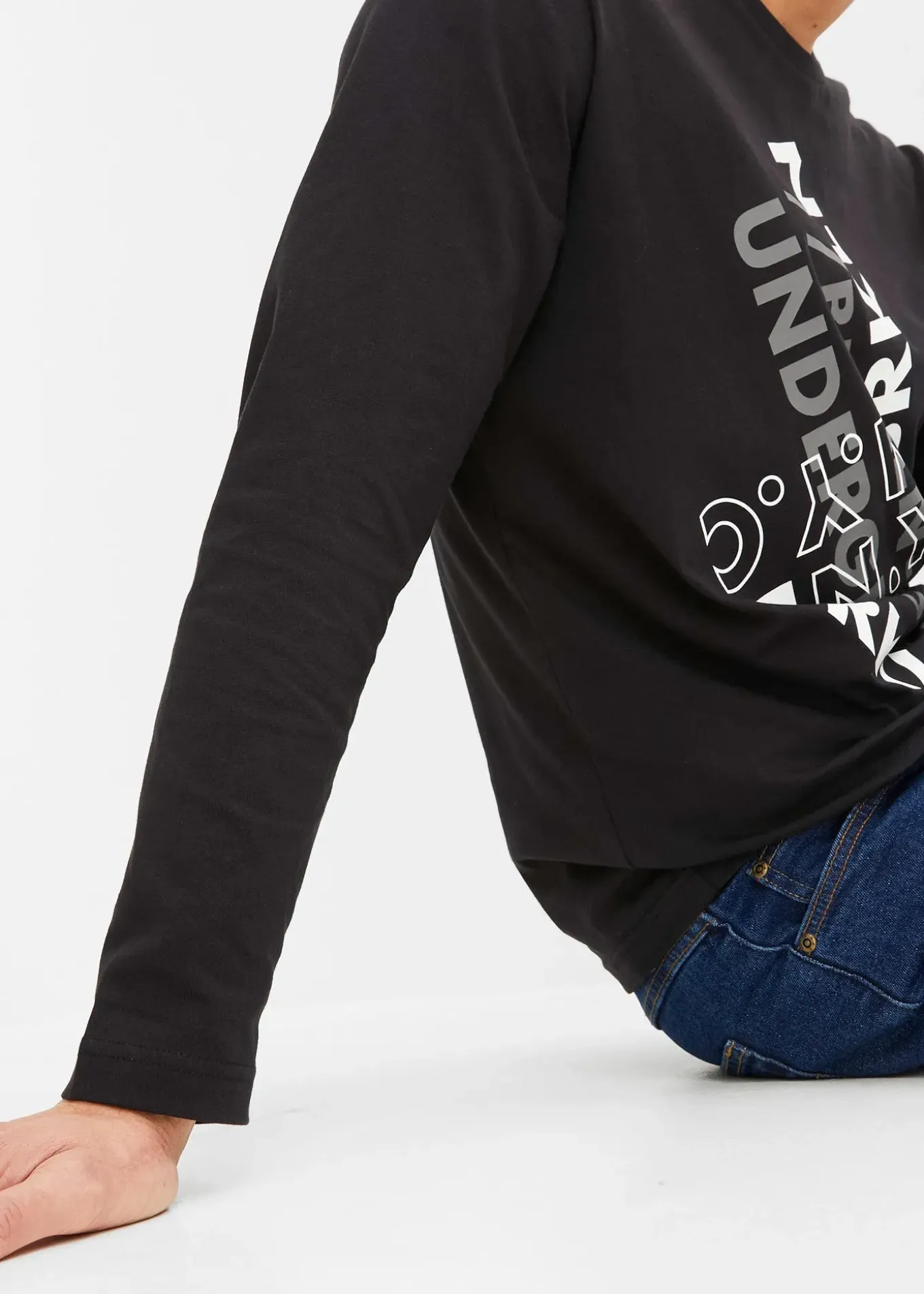 T-shirt manches longues 100% coton