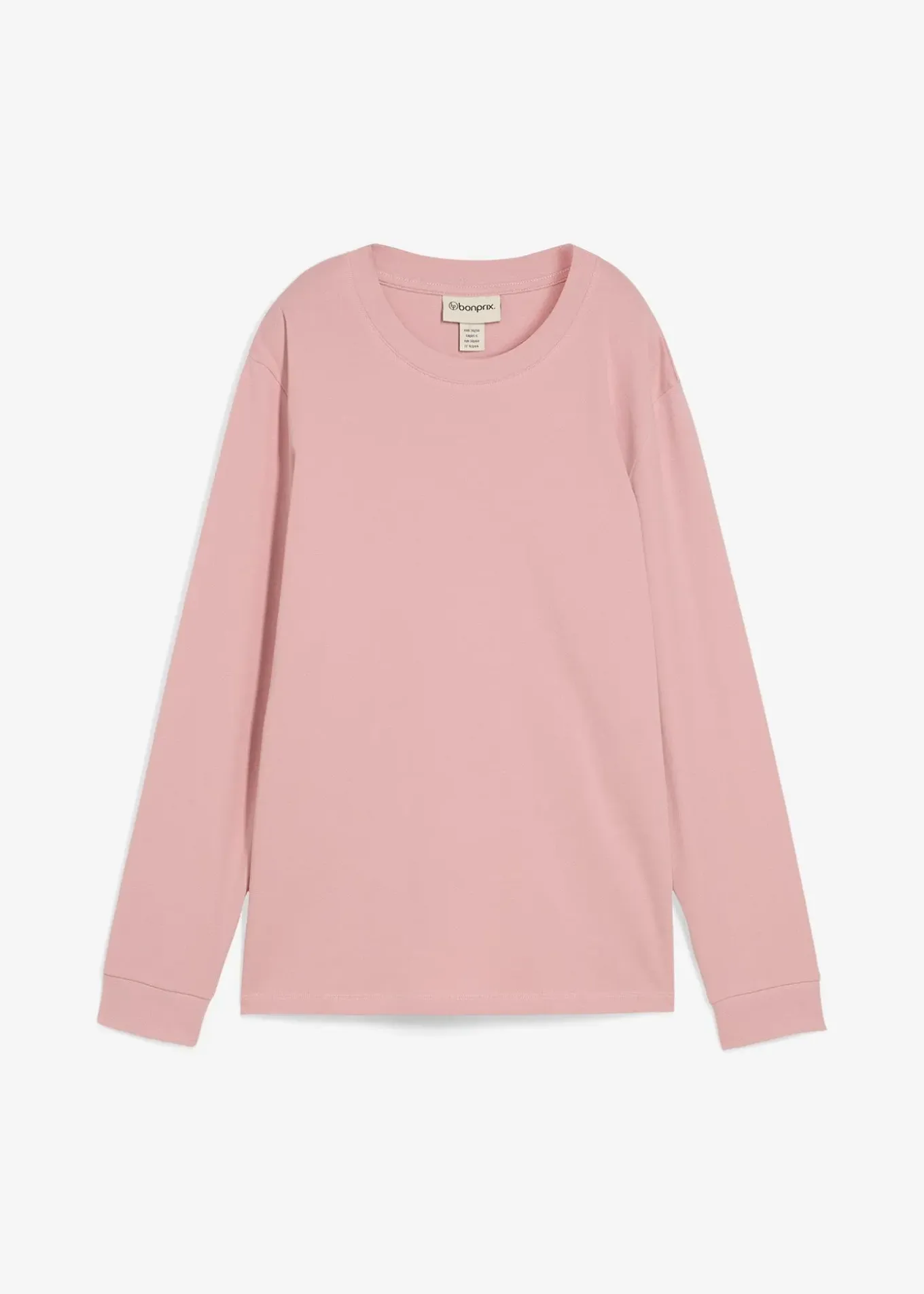 T-shirt manches longues 100% coton