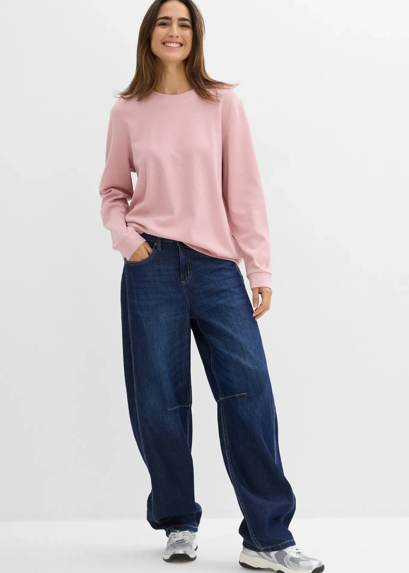 T-shirt manches longues 100% coton