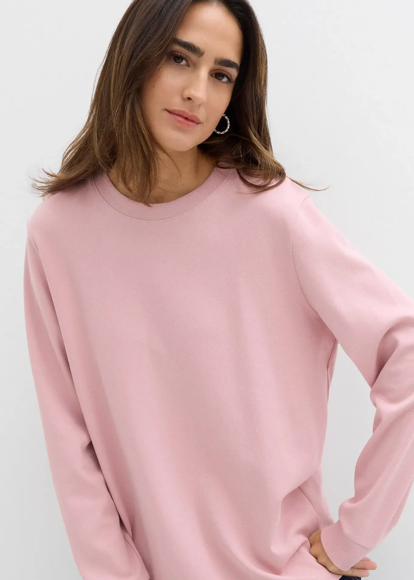 T-shirt manches longues 100% coton