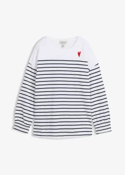 T-shirt manches longues 100% coton