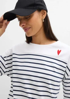 T-shirt manches longues 100% coton