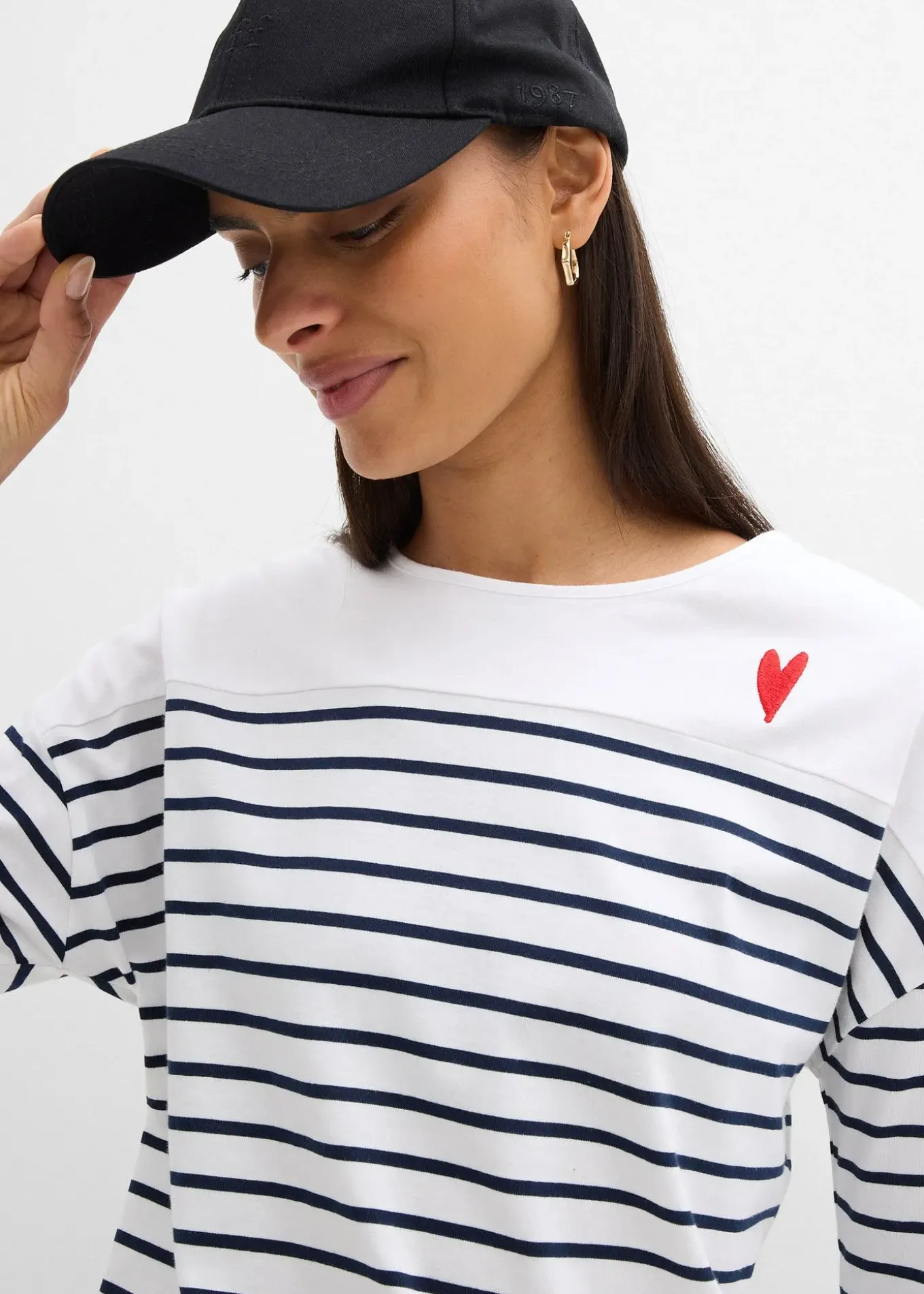 T-shirt manches longues 100% coton