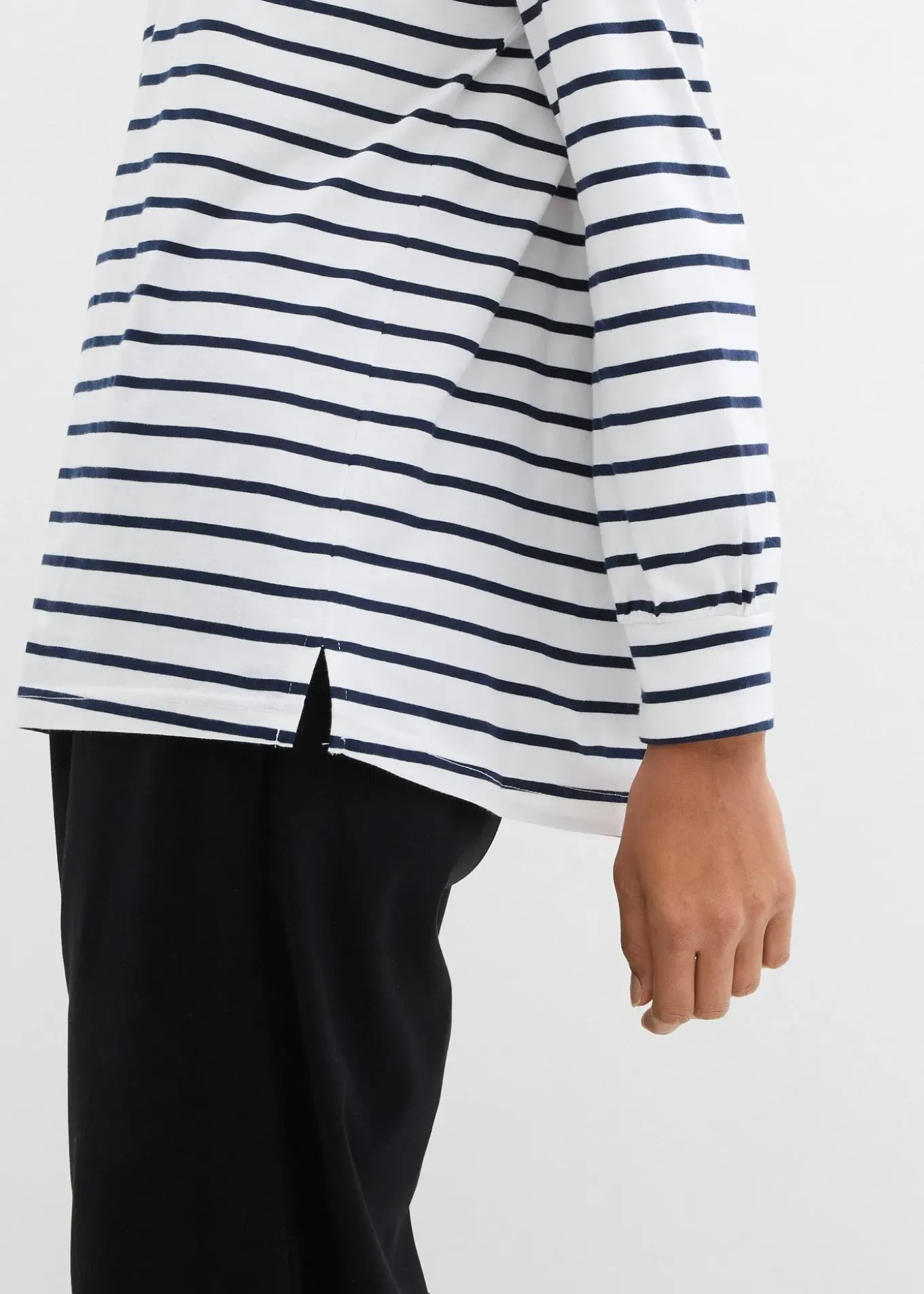 T-shirt manches longues 100% coton