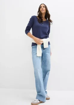 T-shirt manches longues à col rond