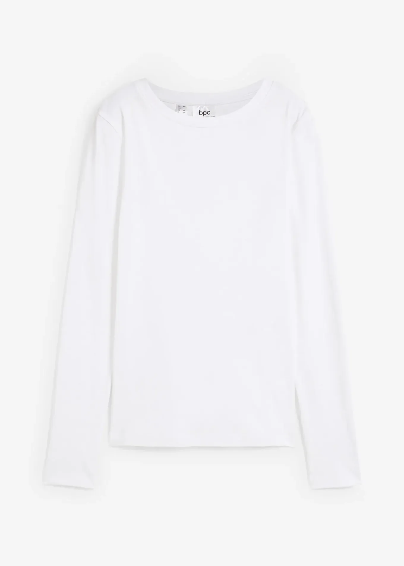 T-shirt manches longues 100% coton