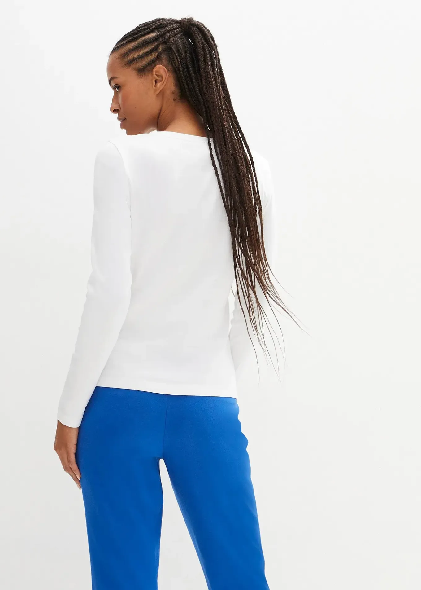 T-shirt manches longues 100% coton