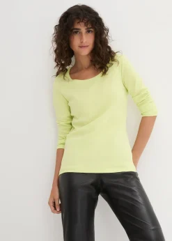 T-shirt manches longues 100% coton