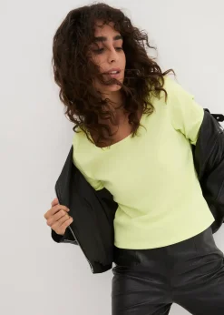 T-shirt manches longues 100% coton