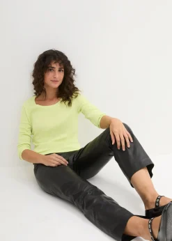 T-shirt manches longues 100% coton