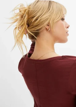 T-shirt manches longues 100% coton