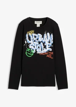 T-shirt manches longues 100% coton