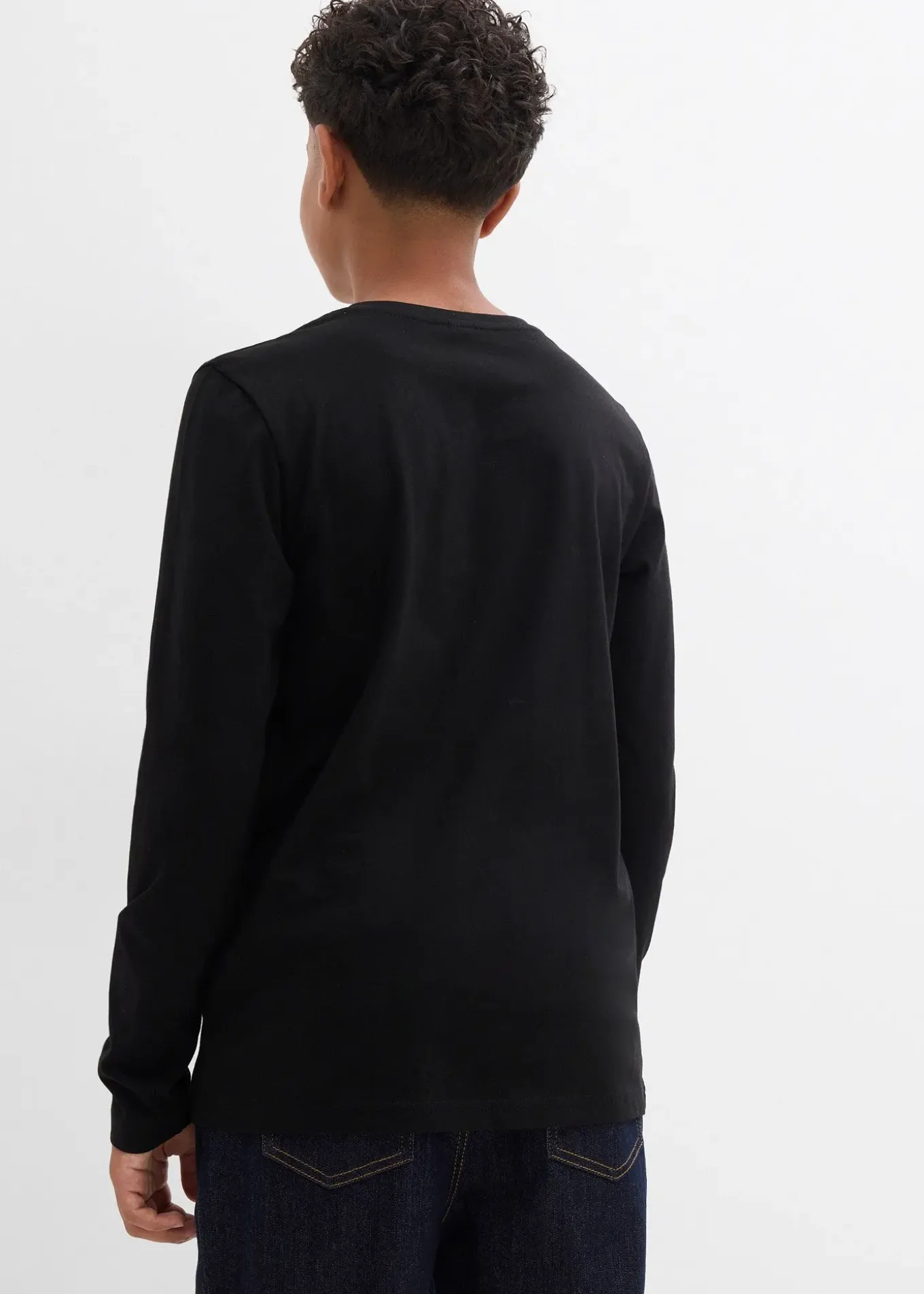 T-shirt manches longues 100% coton