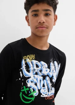 T-shirt manches longues 100% coton