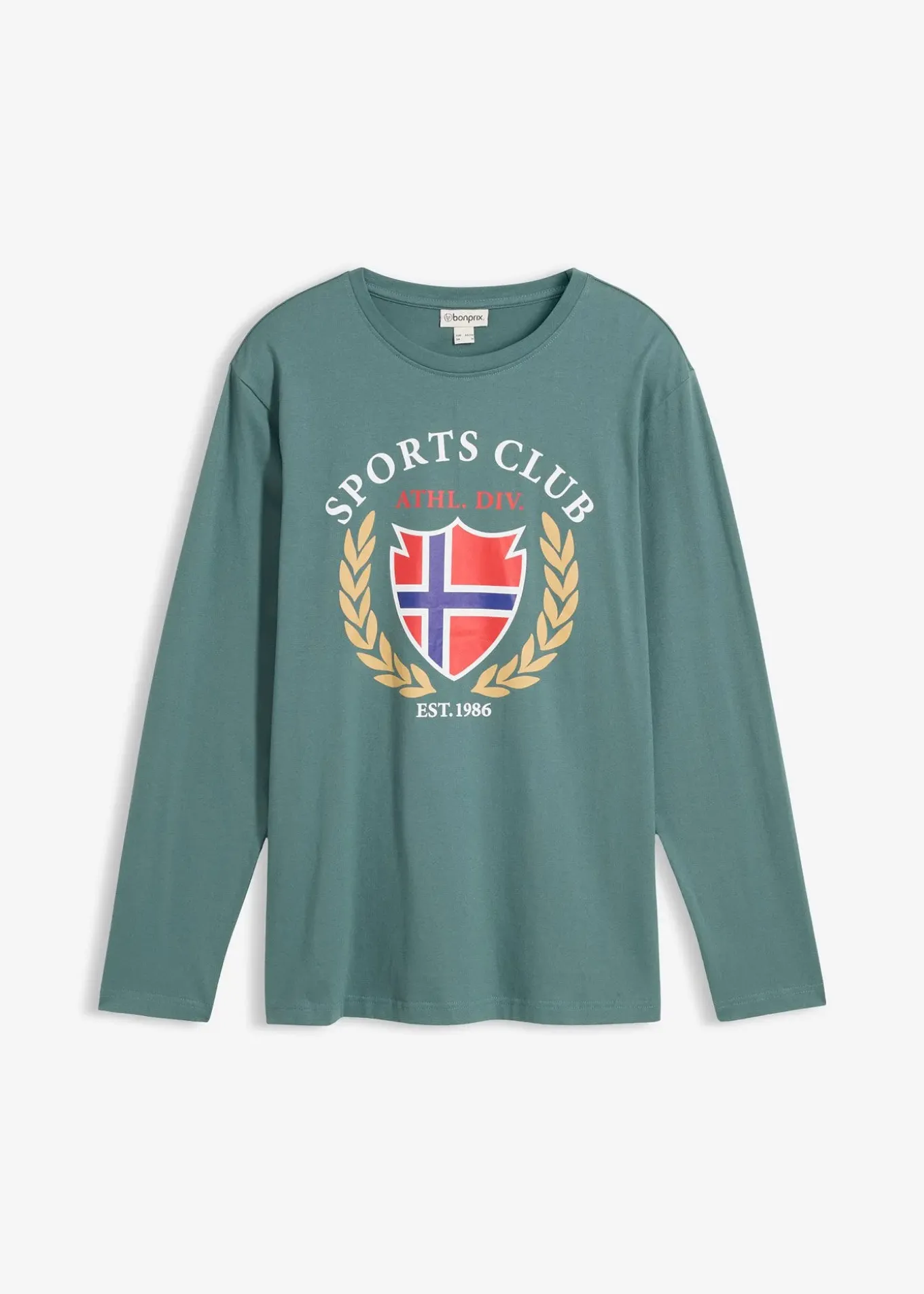 T-shirt manches longues 100% coton