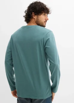 T-shirt manches longues 100% coton