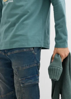 T-shirt manches longues 100% coton