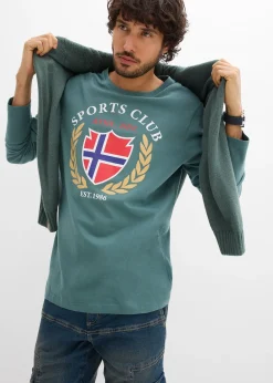 T-shirt manches longues 100% coton